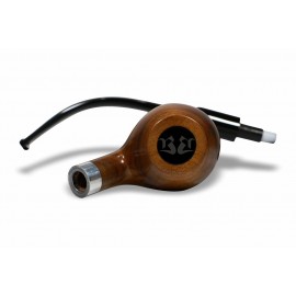 Cachimbo Bertoldi Montana Natural Longo 9mm Peça Única